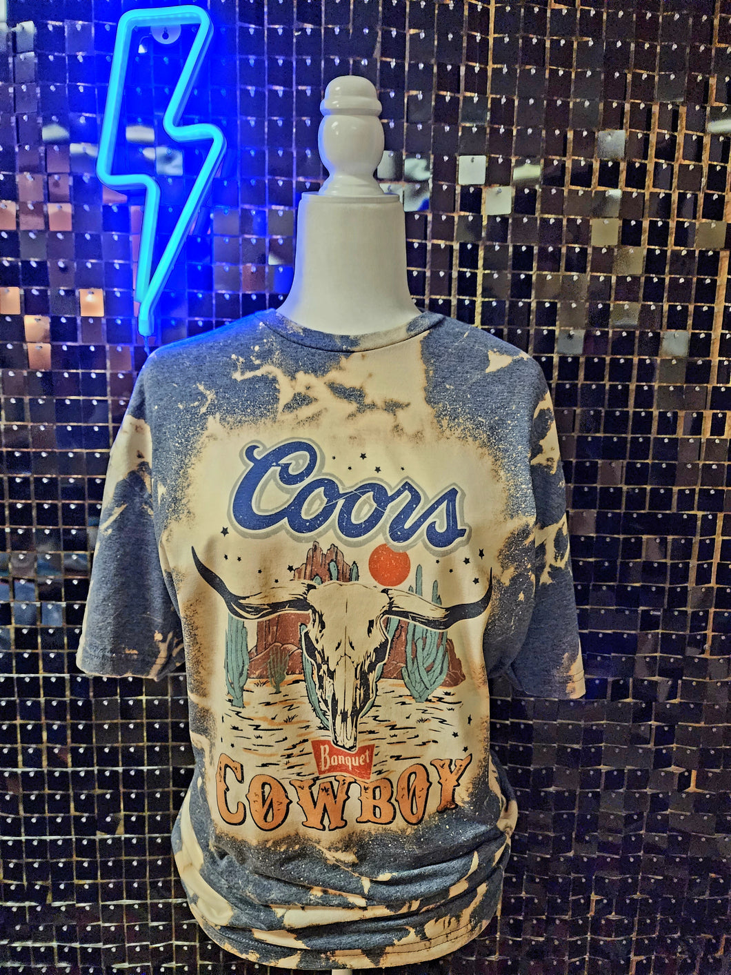 Coors Cowboy Navy