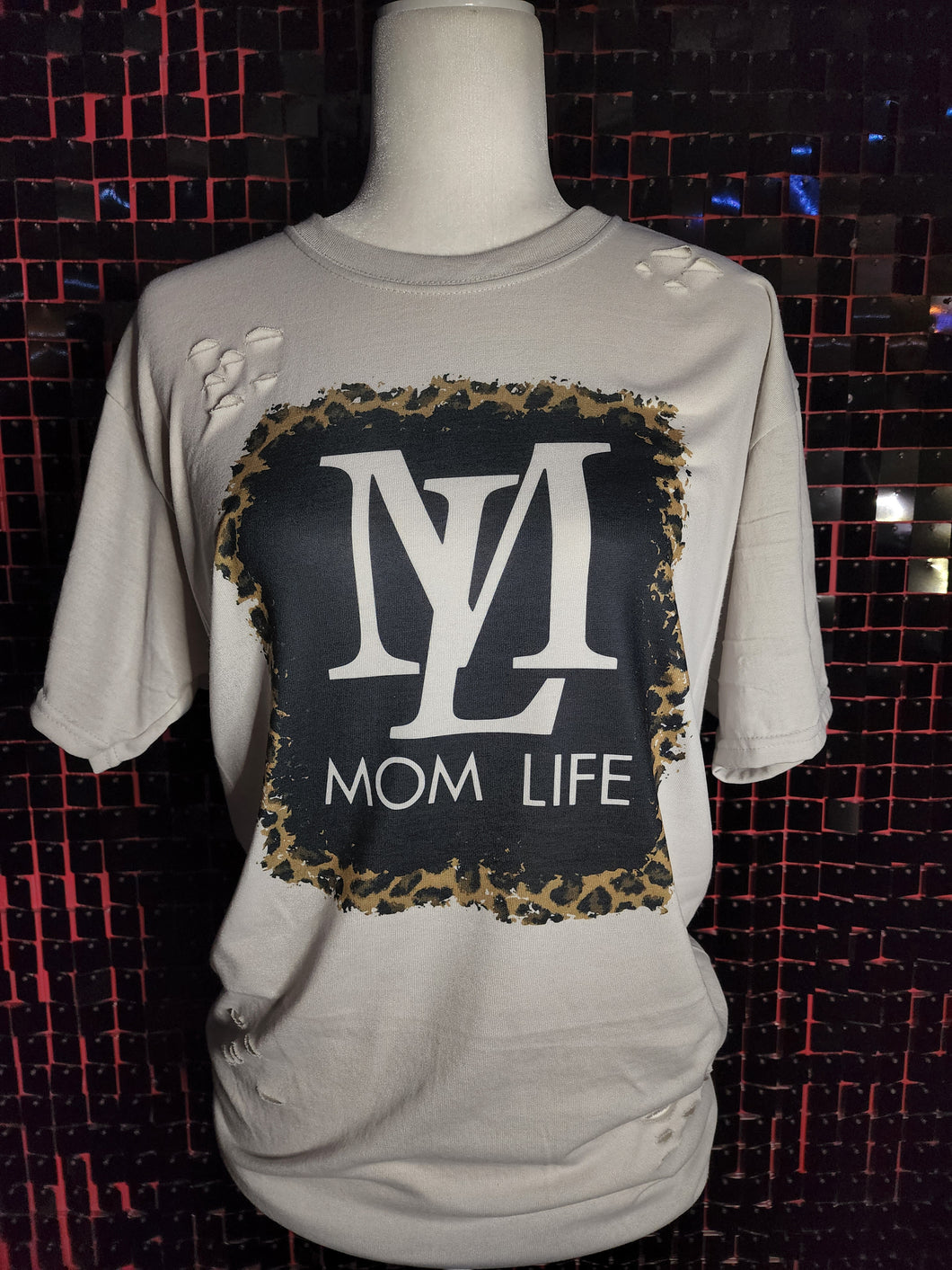 Mom Life Distressed